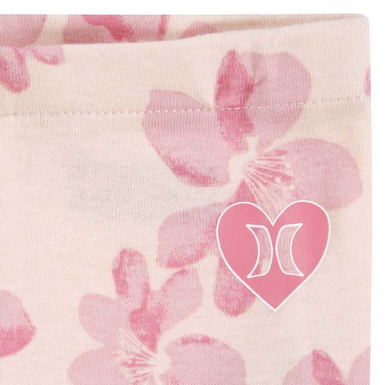 Hurley 3Pc Pant Set - Pink