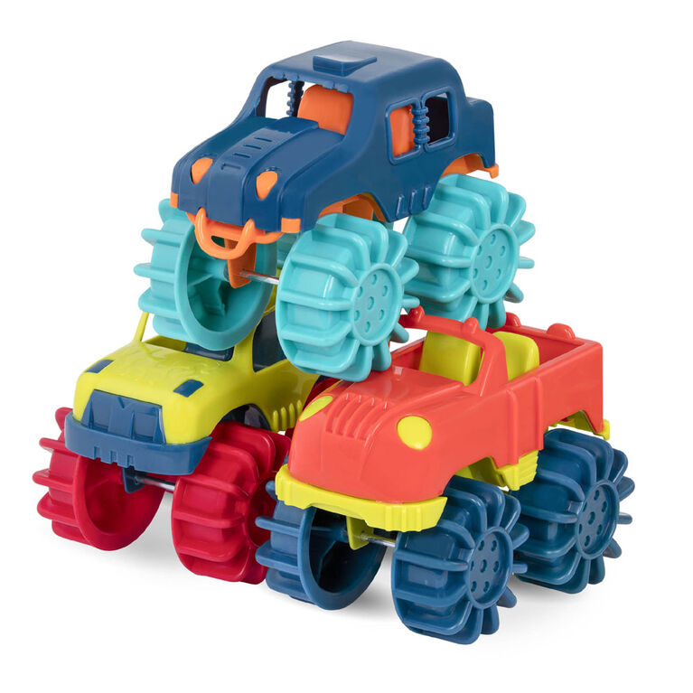 Mini Monster Trucks, B. Toys Petits camions