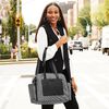 Skip Hop Madison Square Diaper Tote - Black/White Mini Grid