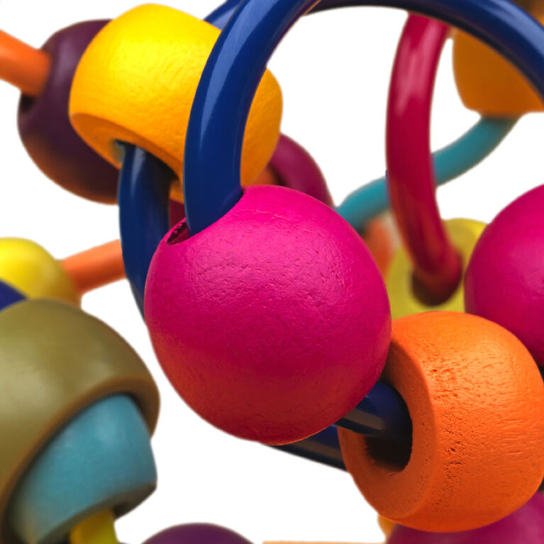 Labyrinthe &agrave; perles en bois, A-Maze - Loopty Loo, B. toys