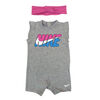 Nike Romper with Headband - Grey, 12 Months