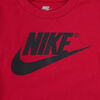 Nike French Terry Short Set - Black and Red Heather - Size 4T