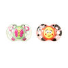 Tommee Tippee 2-Pack 6-18 Months Fun Style Pacifier - Pink/Purple - Patterns may vary