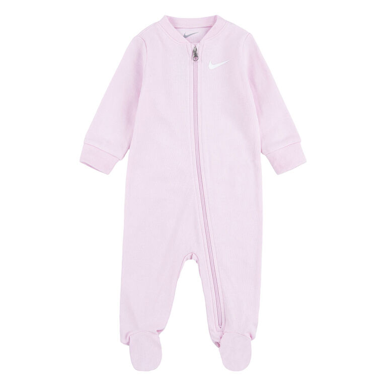Nike Footed Coverall - Pink Foam - 3 Months