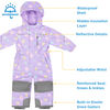 Combinaison de Neige Imperm&eacute;able pour Enfants | Macarons - 5T (5-6A)