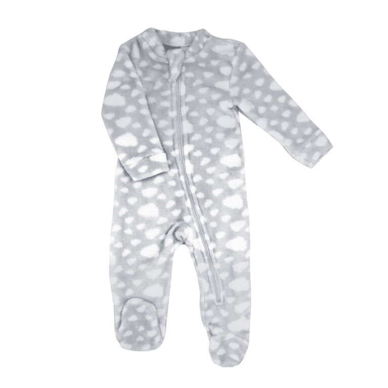 Tendertyme Dormeur de nuages gris en peluche  3-6M