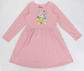 Squishmallows Friends on Clouds Robe à manches longues Rose 