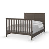 Forever Eclectic by Child Craft Wilmington Flat Top 4-in-1 Convertible Crib, Dapper Gray