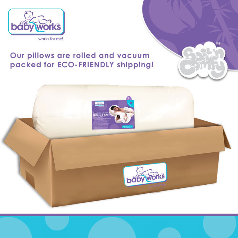 Baby Works Before & After Maternity Pillow