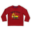 Earth Child Long Sleeve Tee - Red - 5T