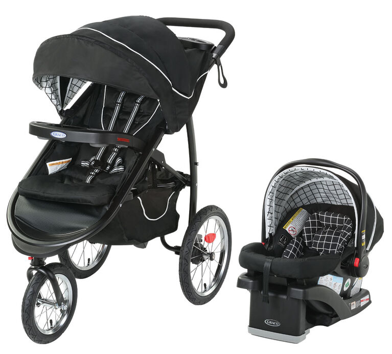 Graco FastAction Fold Jogger Click Connect Travel System - Colton ...