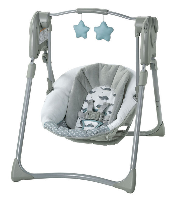 Graco Slim Spaces Compact Baby Swing, Humphry