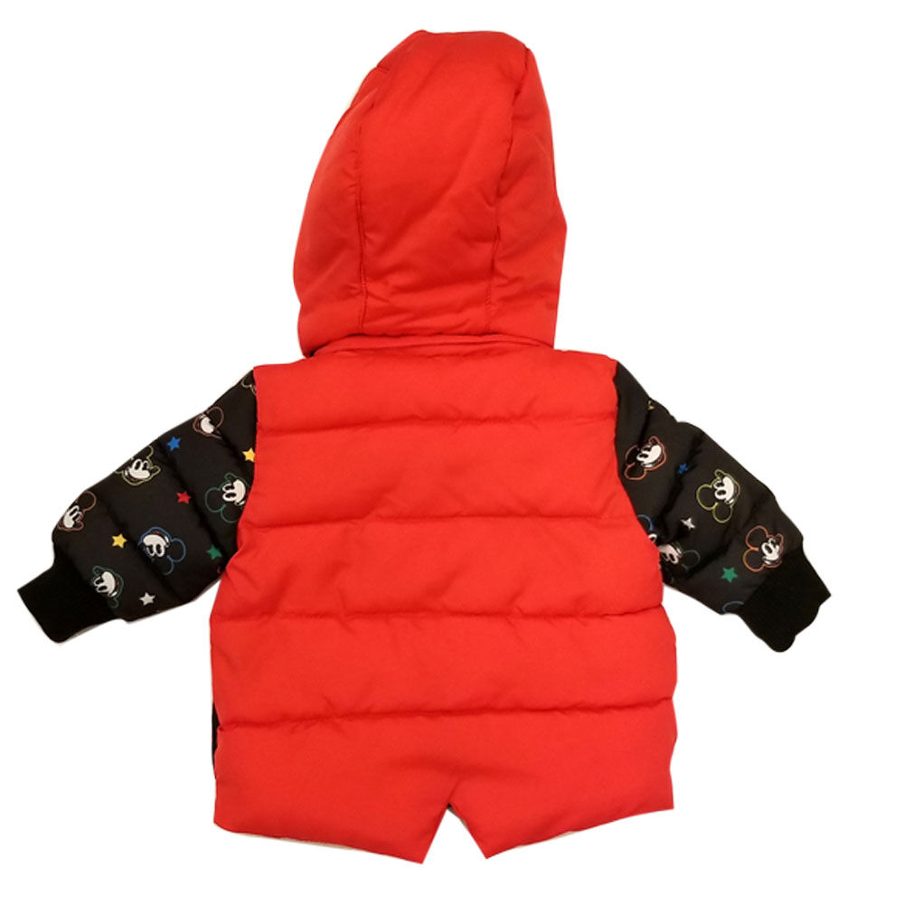 Baby Boy Mickey Mouse Puffer Jacket with contrast sleeve 6 Months Babies R Us Canada