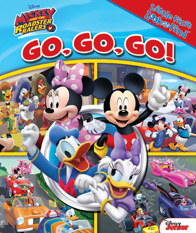 Little My First Look and Find Mickey Roadster Racers