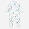 Rococo Footed Sleeper Blue 18/24M