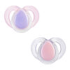 Tommee Tippee Chupete Nocturno, 18-36m, Vaina Esterilizadora Reutilizable, Colores Surtidos, Pack de 2