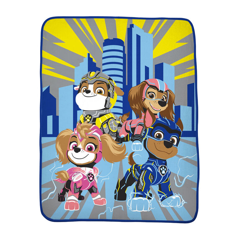 Paw Patrol Movie "Mighty Rescue" Jeté Soyeux