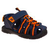 Toddler Navy/Orange Sandal Size 10