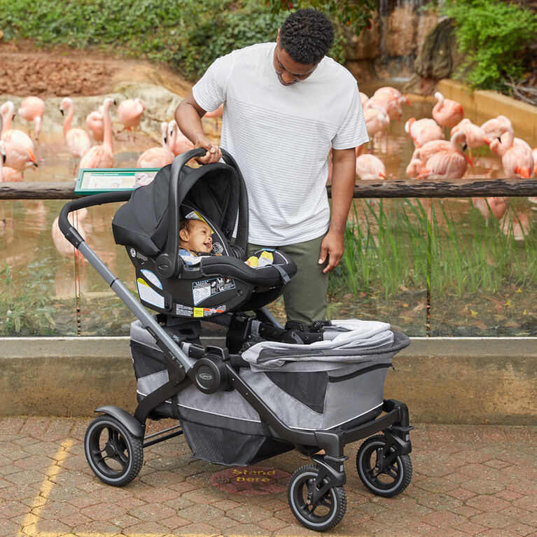 Adaptateur de poussette de jogging simple pour sièges d'auto pour bébé