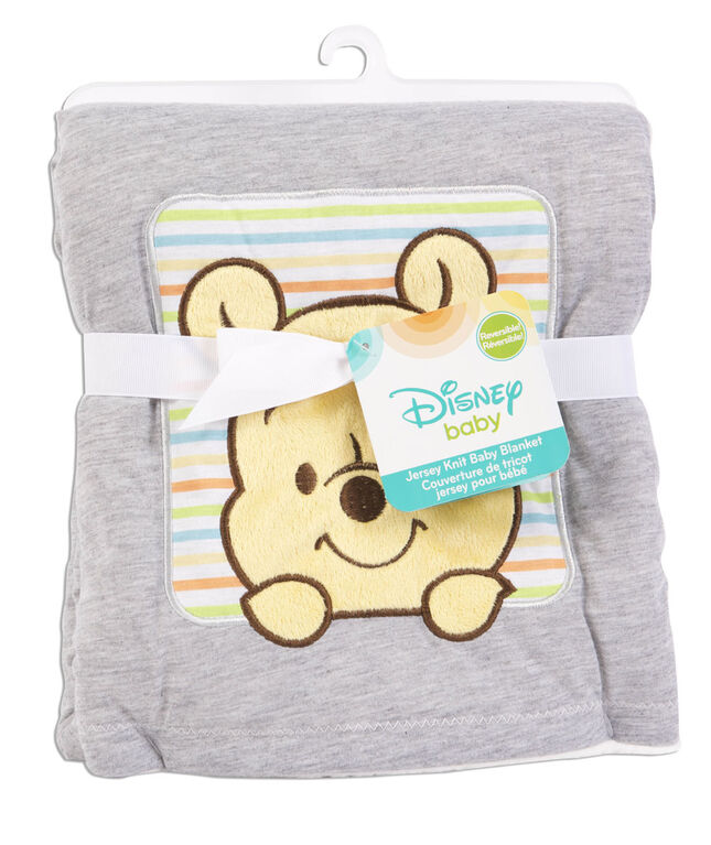 Disney Baby Jersey Knit Baby Blanket- Winnie The Pooh