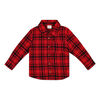 Rococo Flannel Shirt Red 9/12M