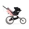 Cybex Avi Stroller Frame - Black/Pink