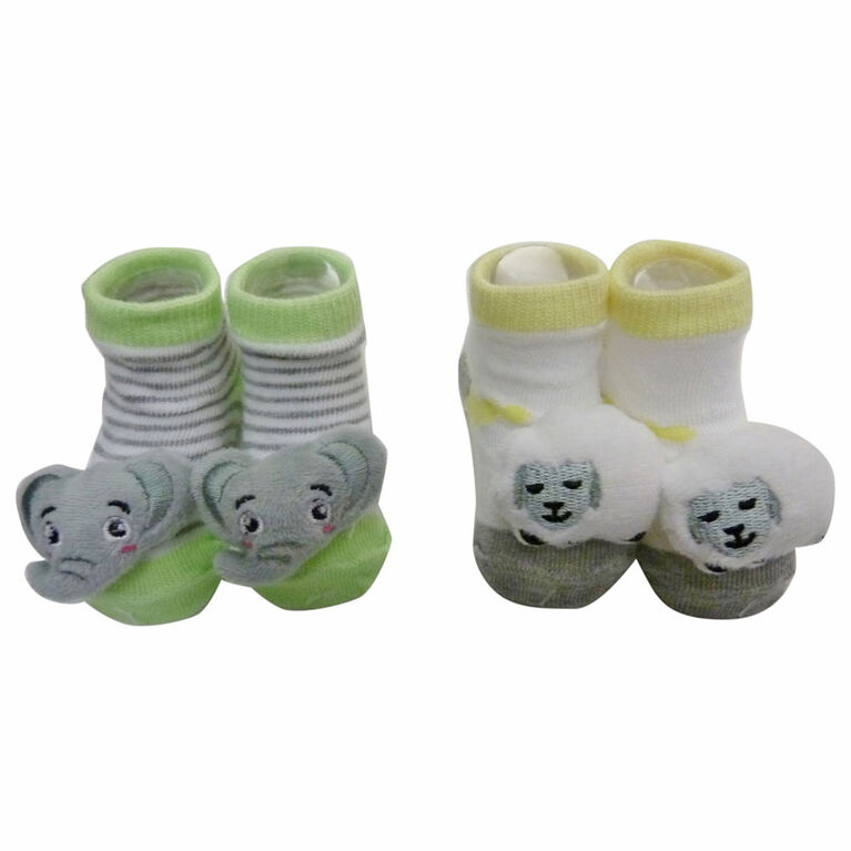 So Dorable Chausette Pour Bebe Avec Hochet 0-12M.