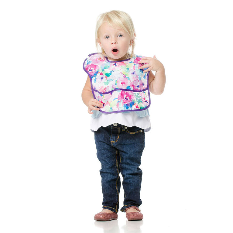 Bumkins - SuperBib 3 Pack - RainDrops, Pink Chevron, Umbrella