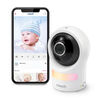 VTech RM9761 1080p WiFi Remote Access Video Baby Monitor with Night Light - White