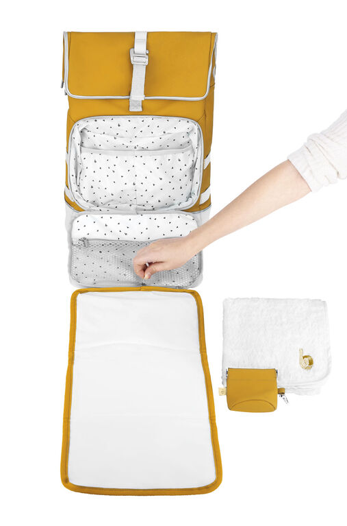Babymoov Sancy Backpack Diaper Bag Yellow
