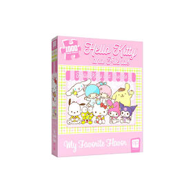 USAopoly Hello Kitty and Friends "My Favorite Flavor" Casse-T&ecirc;te De 1000 Pi&egrave;ces - &Eacute;dition anglaise