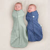 ergoPouch - Cocoon Swaddle Bag 0.2 TOG - Sage - 0 to 3 Months