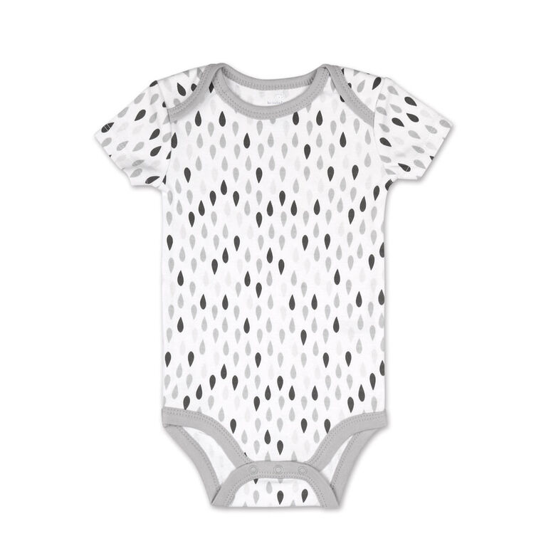 Koala Baby 4 Pack Short Sleeved Bodysuit, Free Hugs, 3-6 Months