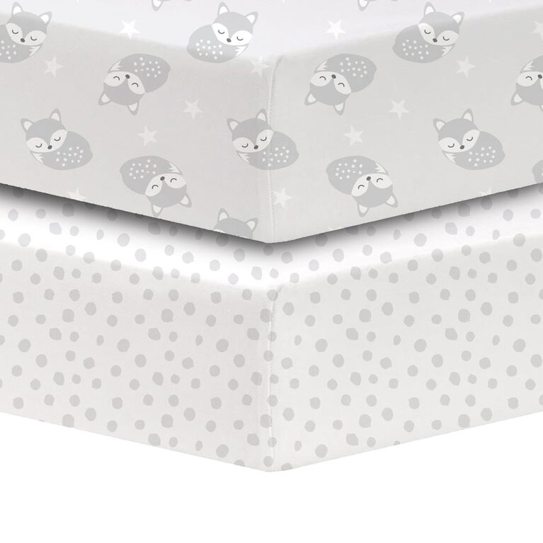 Koala Baby Cotton Percale Fitted Crib Sheet Babies R Us Canada