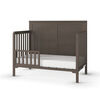 Forever Eclectic by Child Craft Wilmington Flat Top 4-in-1 Convertible Crib, Dapper Gray