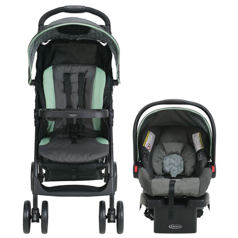 Système de transport Graco LiteRider LX avec siège pour bébé SnugRide Click Connect 30 - Ames.