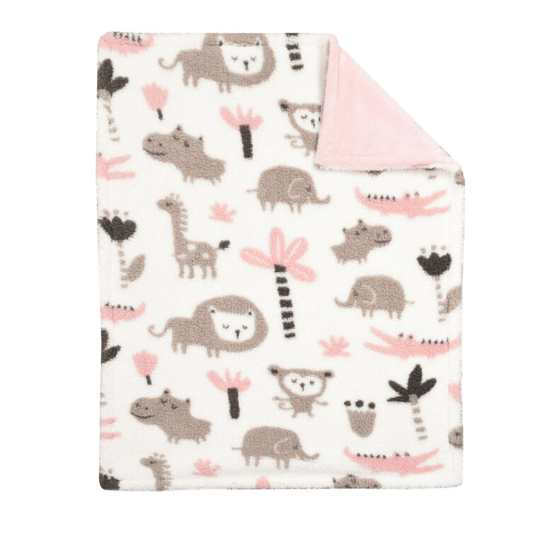 Koala Baby Baby Blanket Pink Printed Jungle Animal Babies R Us Canada