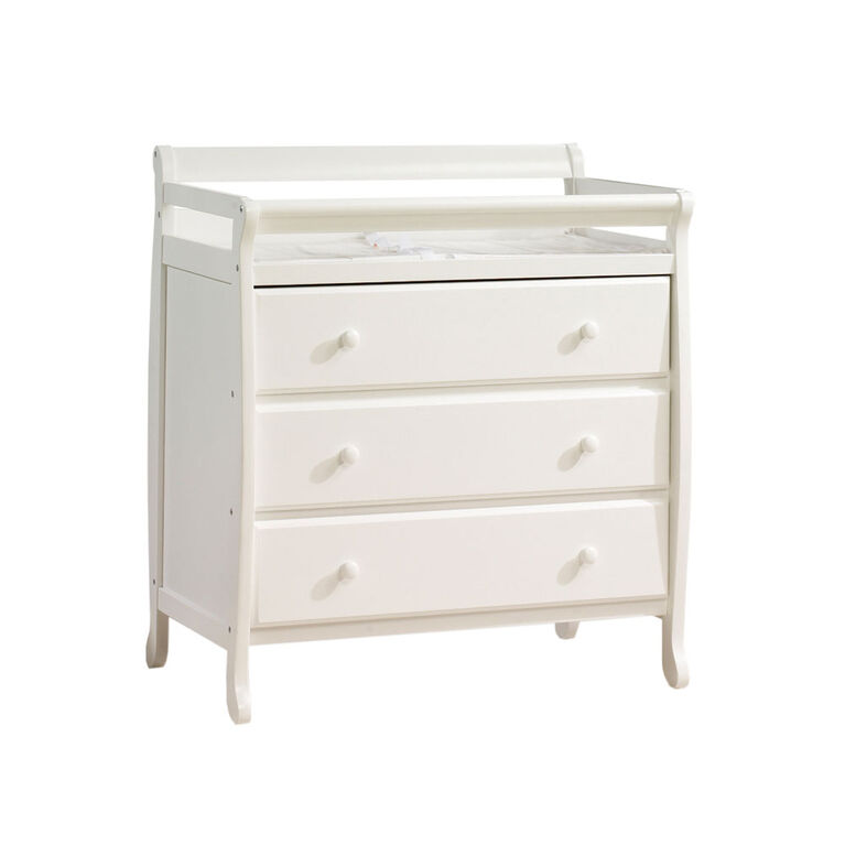 Kidiway Venice 3 Drawers Dresser White Babies R Us Canada