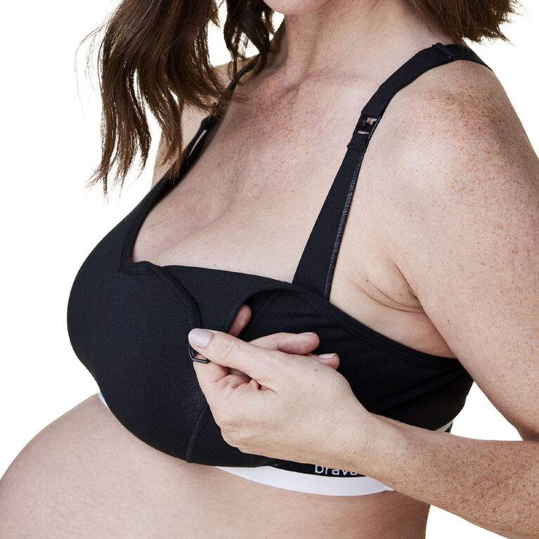 Bravado Designs Original Full Cup Nursing Bra, Black, Large