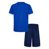 Ensemble T-shirt et Shorts Nike - Bleu Marin - Taille 5