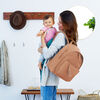Skip Hop GREENWICH Simply Chic Diaper Backpack - Caramel
