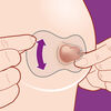 Philips Avent Nipple Shields with storage case, 2pk, medium