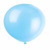 12" Latex Balloons, 10 pieces - Baby Blue