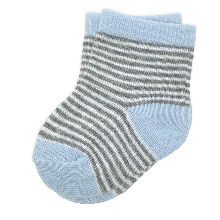 Tendertyme 6 Pack Socks:Blue Cars