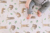 Drap de lit de bébé Copper Pearl - Noah