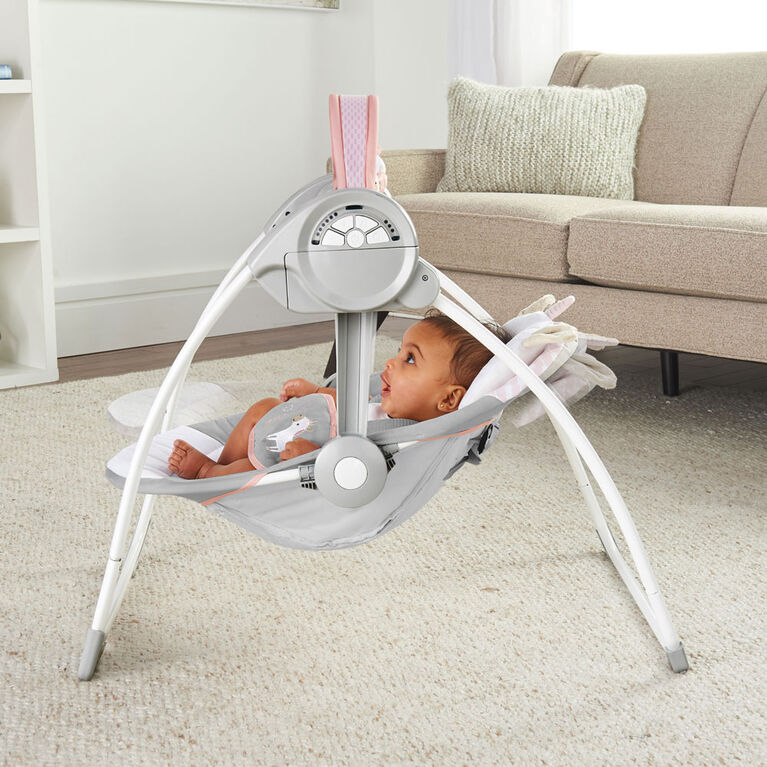 Ingenuity Comfort 2 Go Portable Swing - Flora