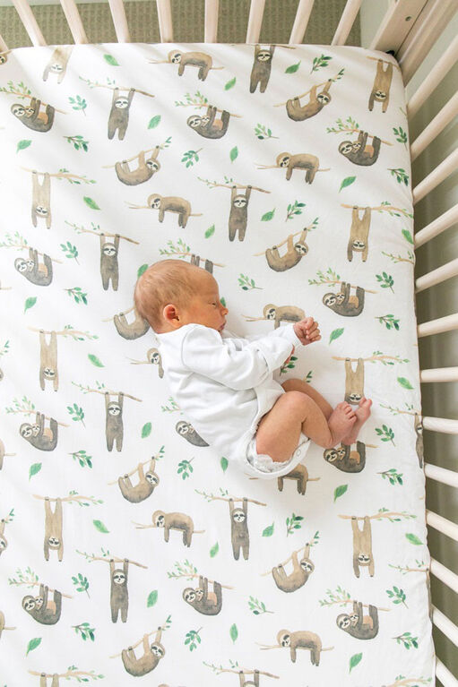 Drap de lit de bébé Copper Pearl - Noah