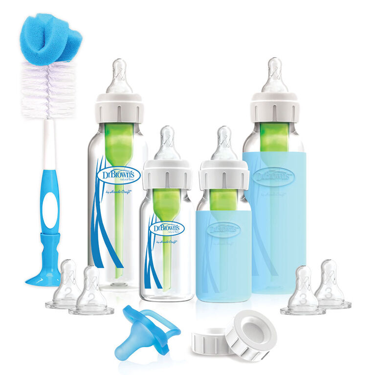 Dr. Brown's Options+ Narrow Glass Bottle Starter Set Babies R Us Canada