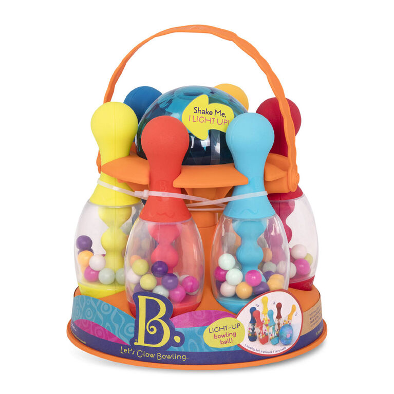 Let's Glow Bowling!, B. Toys Jeu de quilles pour enfants