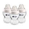 Biberon Closer to Nature de Tommee Tippee (9 oz, 3 pièces)